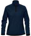FPL-1W Stormtech Ladies Shasta Tech 1/4 Zip Fleece Navy colour image